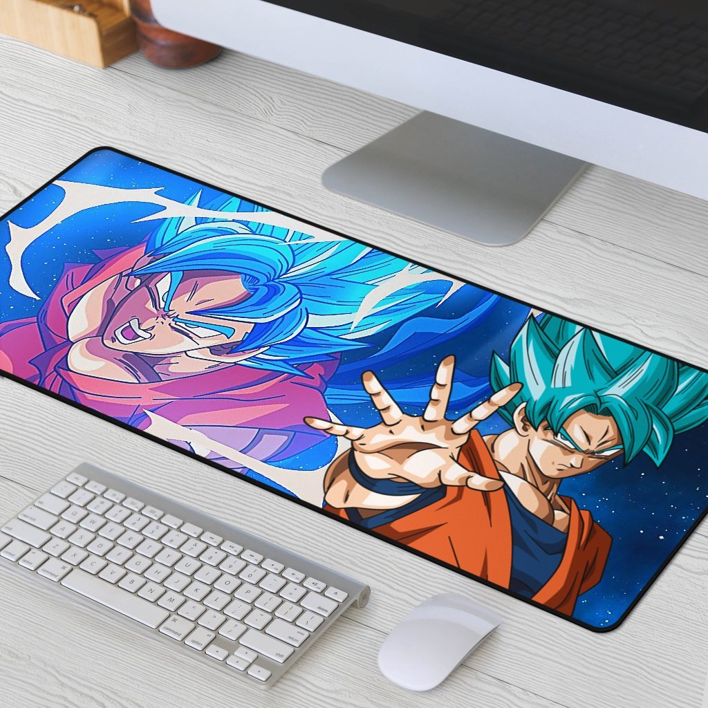 Goku Blue Mouse Mat Dragon Ball Anime Accessories-Gear Wanta