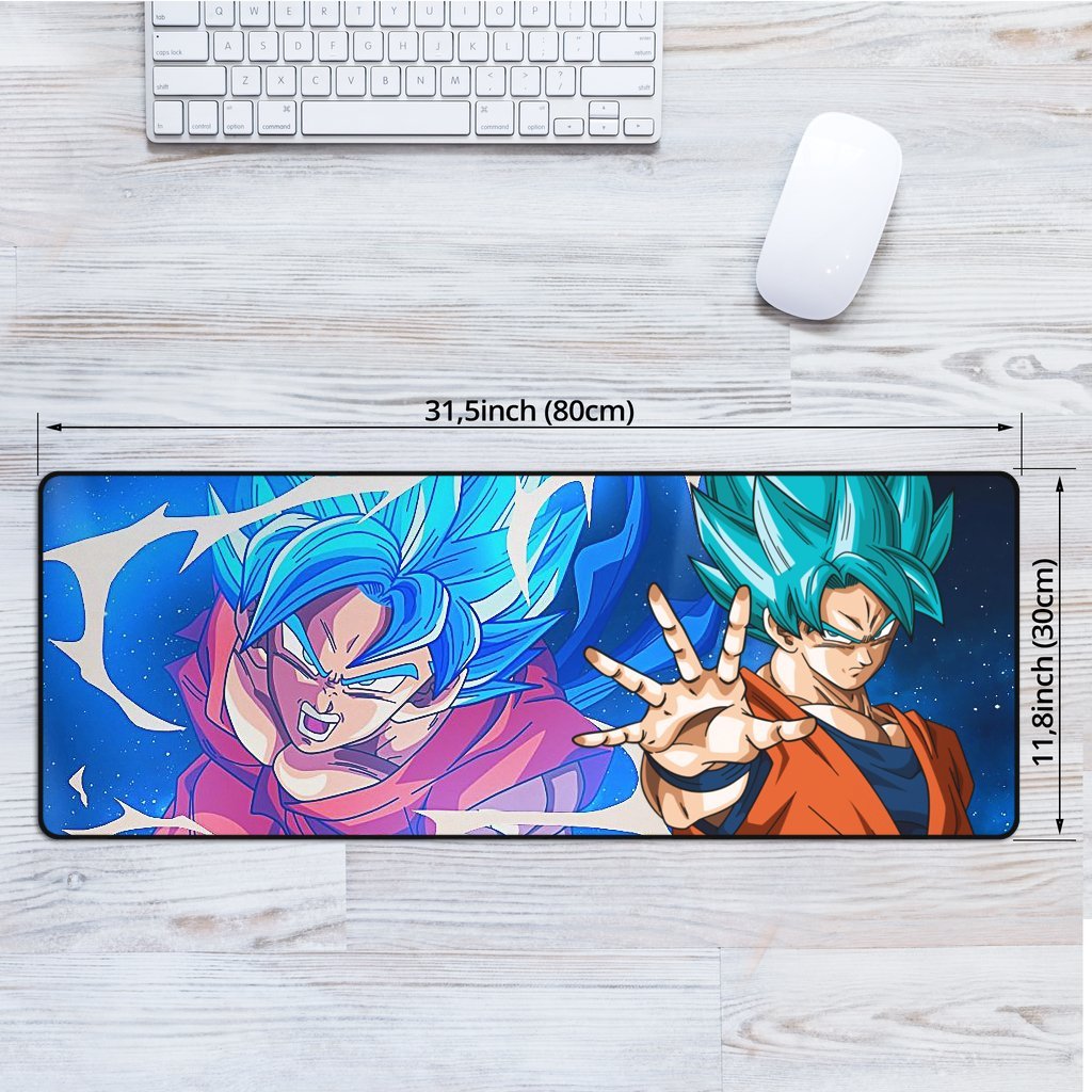 Goku Blue Mouse Mat Dragon Ball Anime Accessories-Gear Wanta