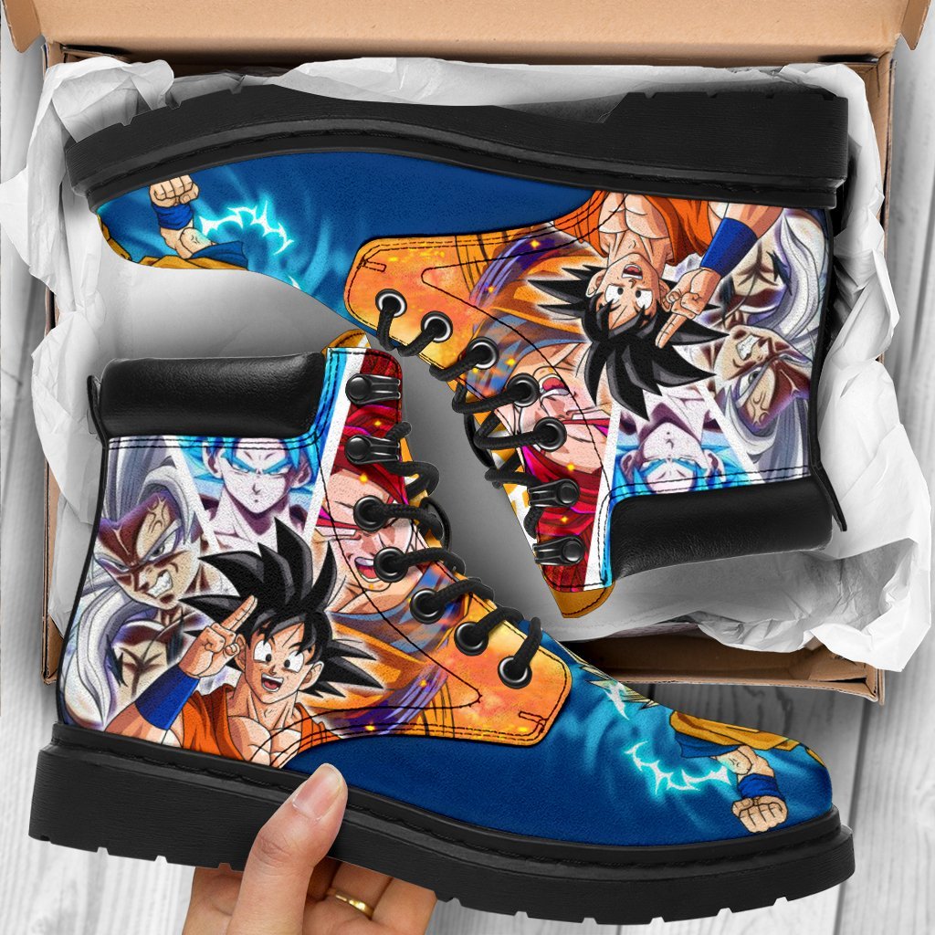 Goku Boots Timbs Dragon Ball Custom Shoes Anime Fan Gift TT20-Gear Wanta