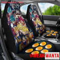 Goku Car Seat Covers Custom Dragon Ball Anime Car Accessories-Gear Wanta