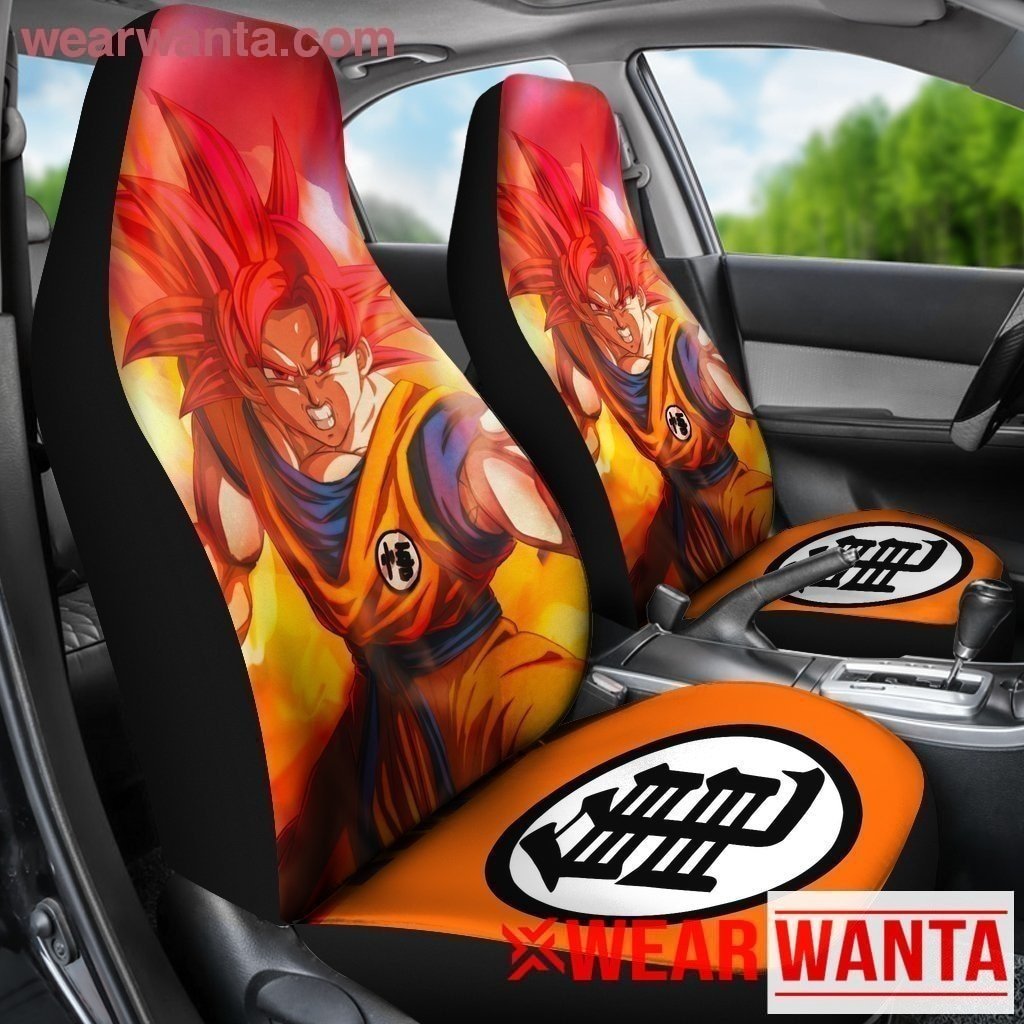 Goku Dragon Ball Car Seat Covers Gift NH11-Gear Wanta