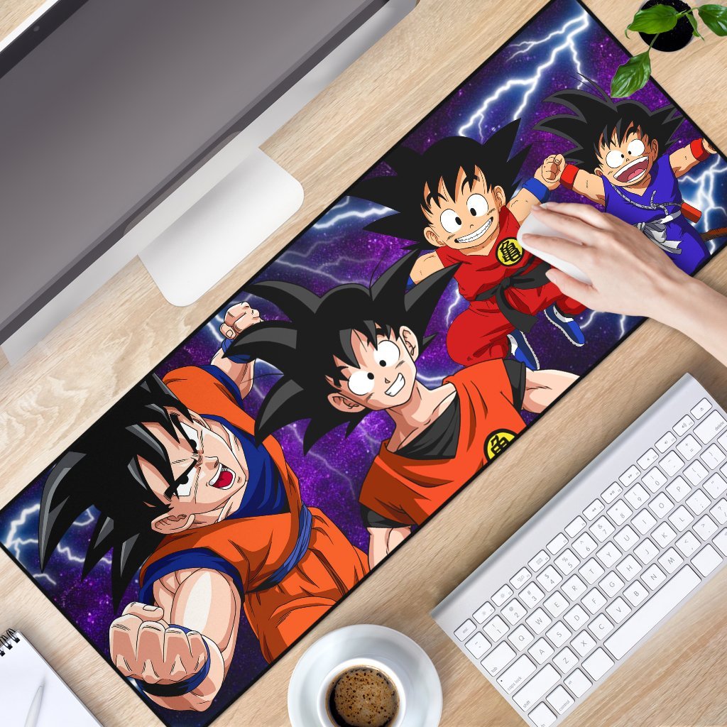 Goku Evolution Mouse Mat Dragon Ball Anime Accessories-Gear Wanta