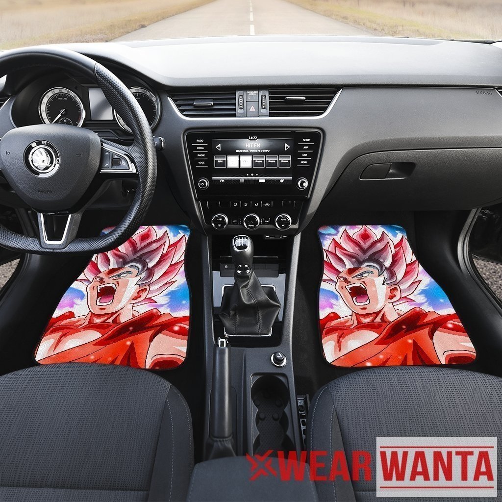 Goku Kaioken Car Floor Mats Custom Dragon Ball Car Accessories-Gear Wanta