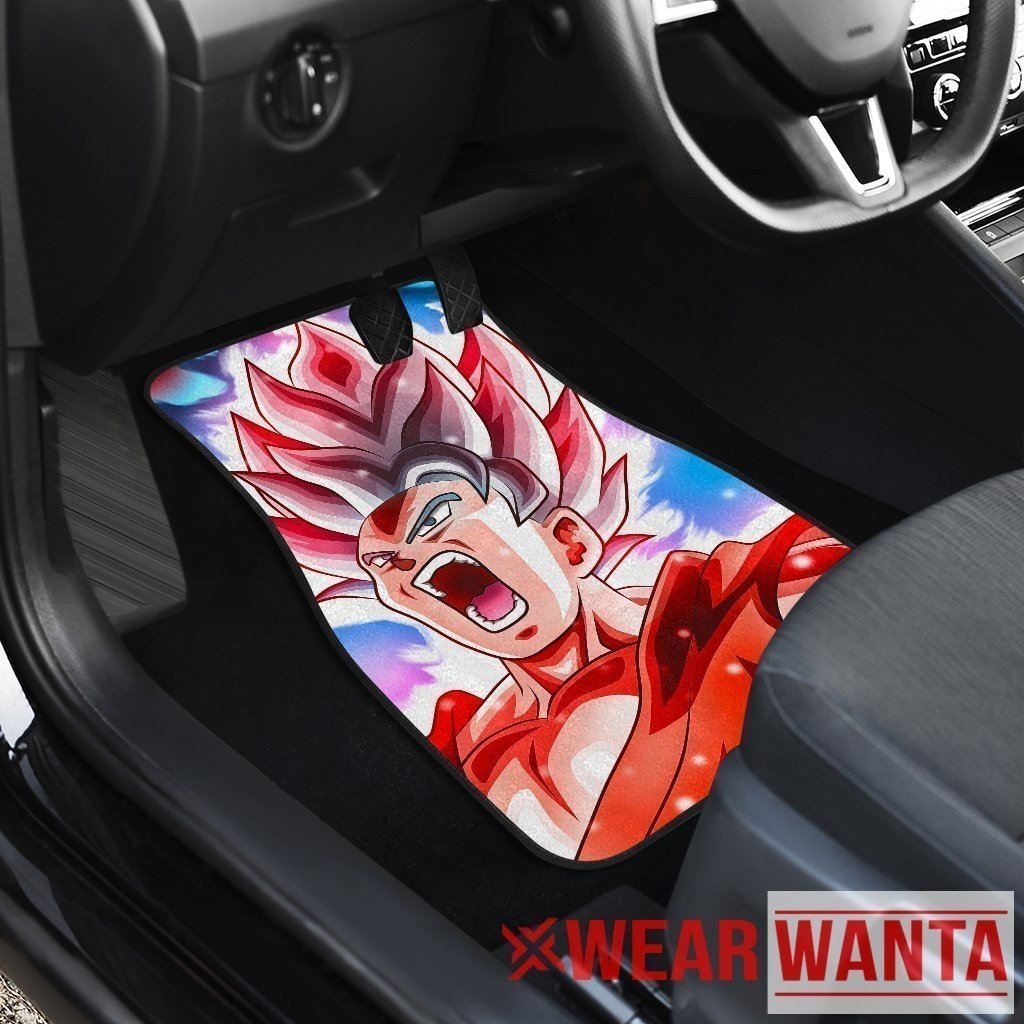 Goku Kaioken Car Floor Mats Custom Dragon Ball Car Accessories-Gear Wanta