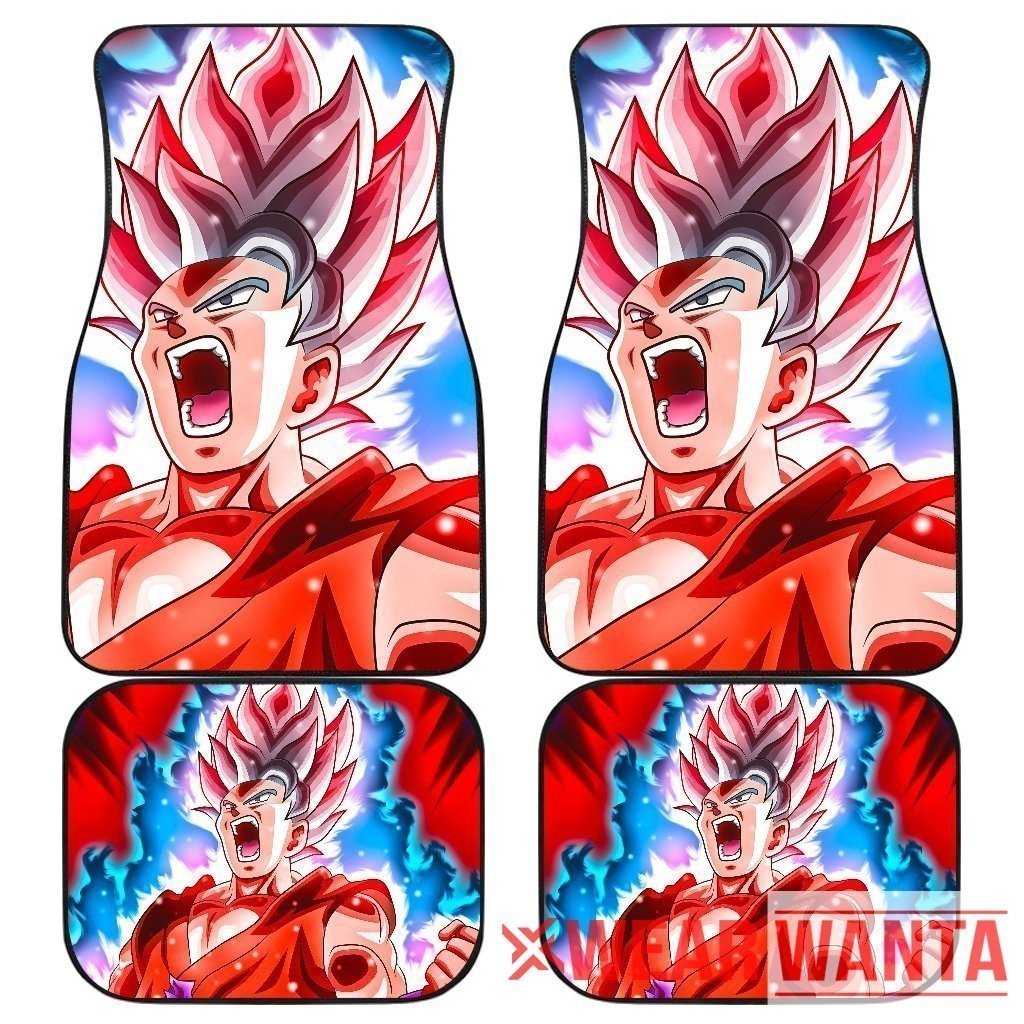 Goku Kaioken Car Floor Mats Custom Dragon Ball Car Accessories-Gear Wanta