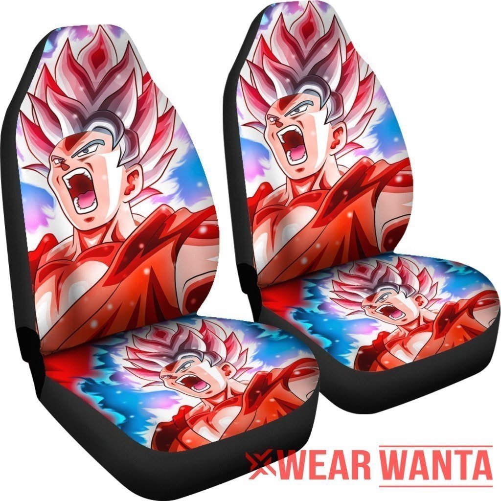 Goku Kaioken Car Seat Covers Dragon Ball Custom Idea NH1911-Gear Wanta