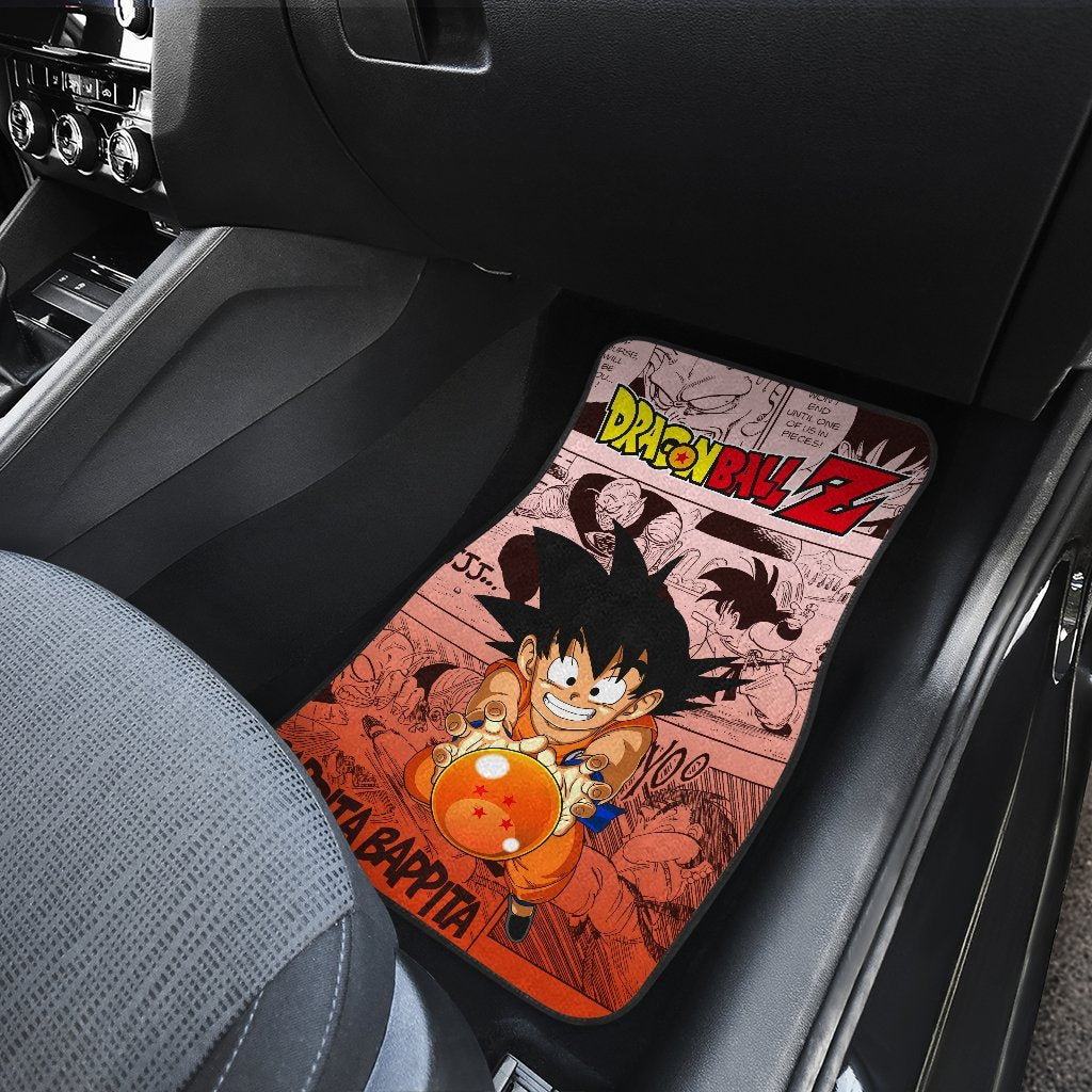 Goku Kid Characters Dragon Ball Z Car Floor Mats Manga Mixed Anime-Gear Wanta