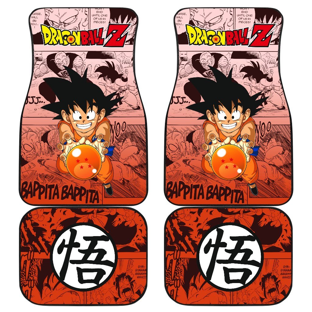 Goku Kid Characters Dragon Ball Z Car Floor Mats Manga Mixed Anime-Gear Wanta