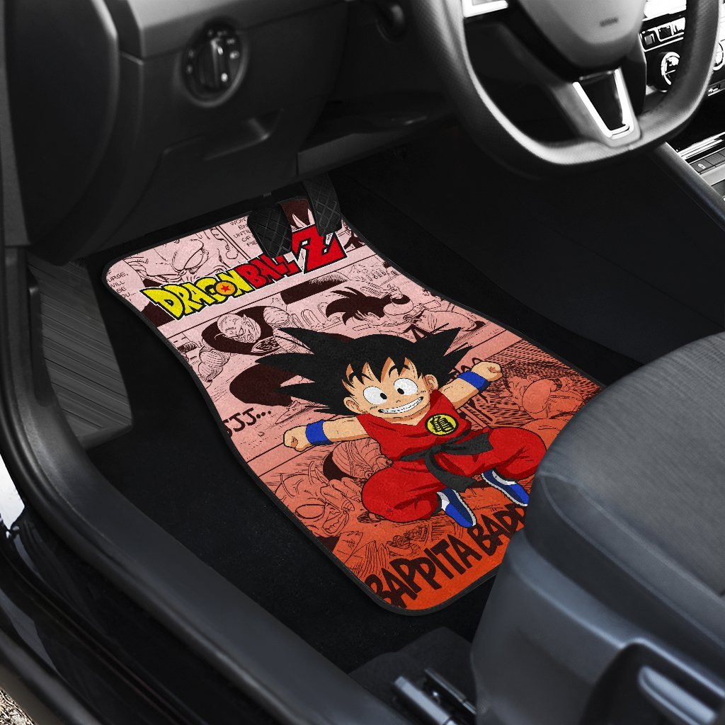 Goku Kid Dragon Ball Z Car Floor Mats Manga Mixed Anime-Gear Wanta