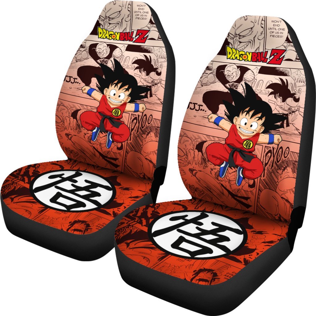 Goku Kid Dragon Ball Z Car Seat Covers Manga Mixed Anime Memes-Gear Wanta