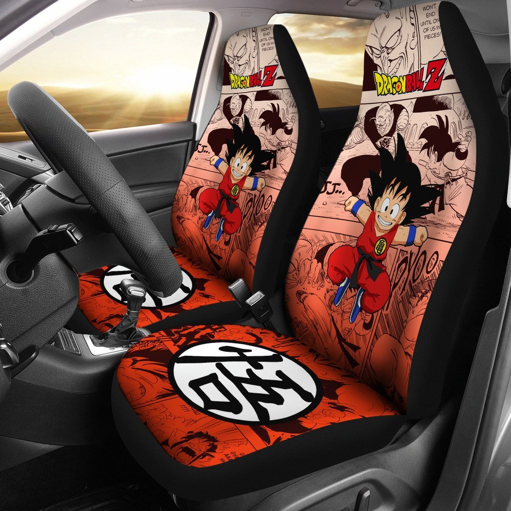 Goku Kid Dragon Ball Z Car Seat Covers Manga Mixed Anime Memes-Gear Wanta