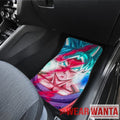 Goku SSJ Blue Car Floor Mats Custom Dragon Ball Anime Car Accessories-Gear Wanta