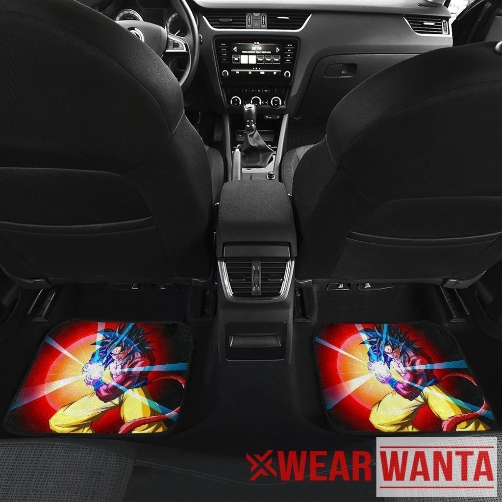 Goku SSJ4 Car Floor Mats Custom Dragon Ball Anime Car Accessories-Gear Wanta