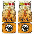 Goku Saiyan Characters Dragon Ball Z Car Floor Mats Manga Mixed Anime-Gear Wanta