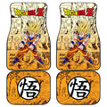 Goku Saiyan Dragon Ball Z Car Floor Mats Manga Mixed Anime Strong P-Gear Wanta