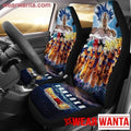 Goku Saiyan Evolution Car Seat Covers Custom Anime Dragon Ball Car Accessories-Gear Wanta