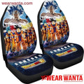 Goku Saiyan Evolution Car Seat Covers Custom Anime Dragon Ball Car Accessories-Gear Wanta