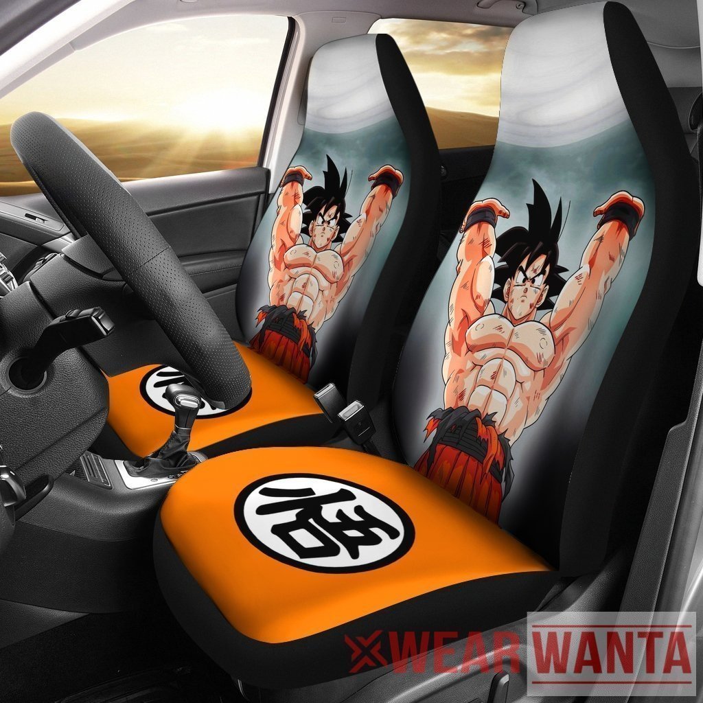 Goku Spirit Bomb Skill Car Seat Covers For DB Custom NH1911-Gear Wanta