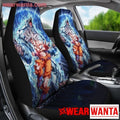 Goku Super Power Car Seat Covers Custom Anime Dragon Ball Car Decoration-Gear Wanta