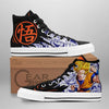 Goku Super Saiyan High Top Shoes Custom Manga Anime Dragon Ball Sneakers-Gear Wanta