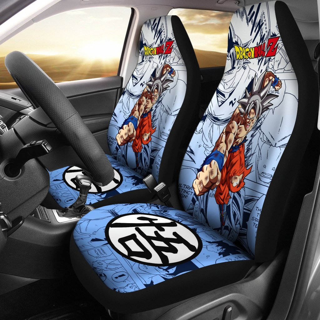 Goku Ultra Dragon Ball Z Car Seat Covers Manga Mixed Anime-Gear Wanta