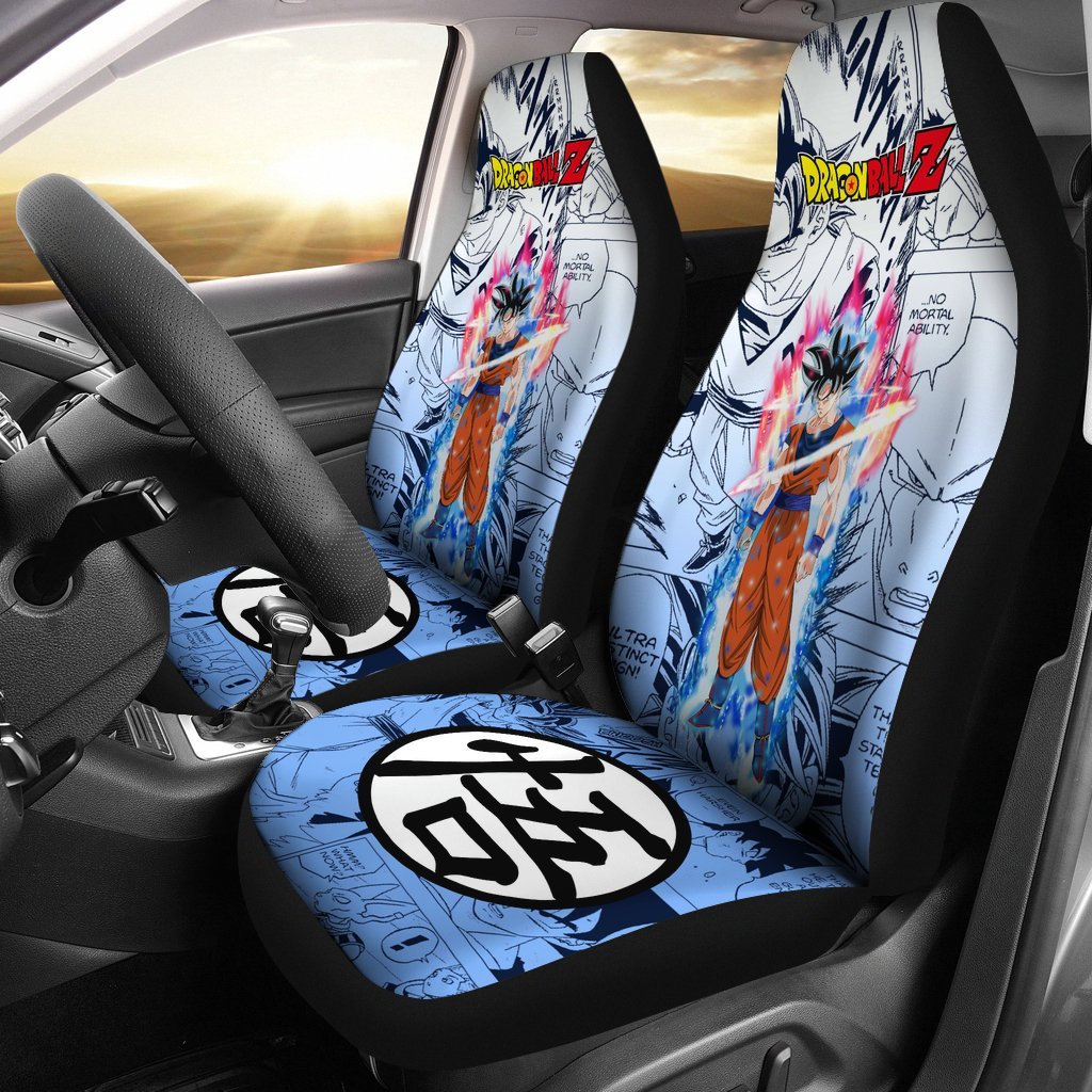 Goku Ultra Dragon Ball Z Car Seat Covers Manga Mixed Anime-Gear Wanta