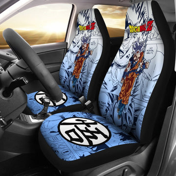 Goku Ultra Dragon Ball Z Car Seat Covers Manga Mixed Anime Great-Gear Wanta