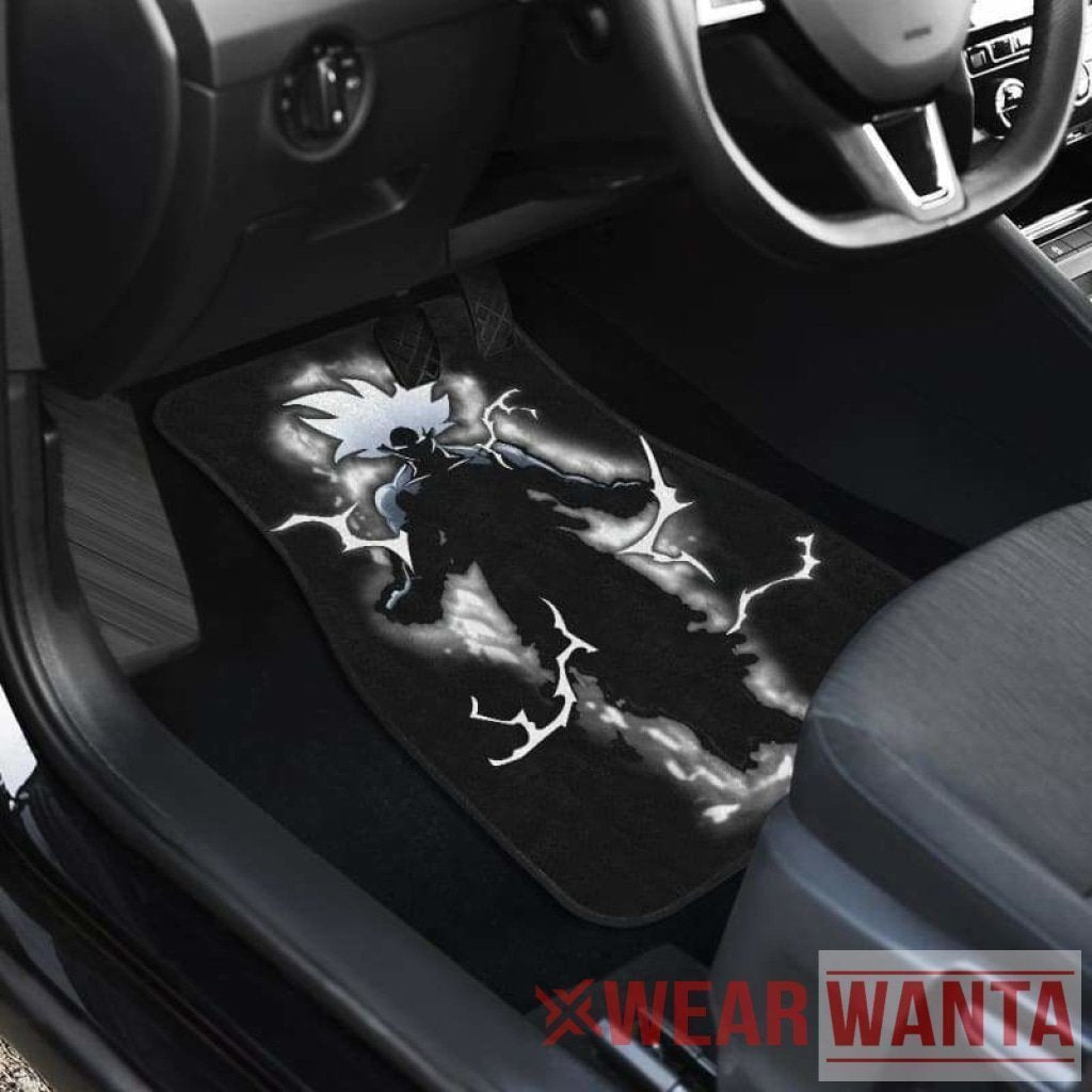 Goku Ultra Instinct Car Floor Mats Custom Dragon Ball Car Accessories-Gear Wanta