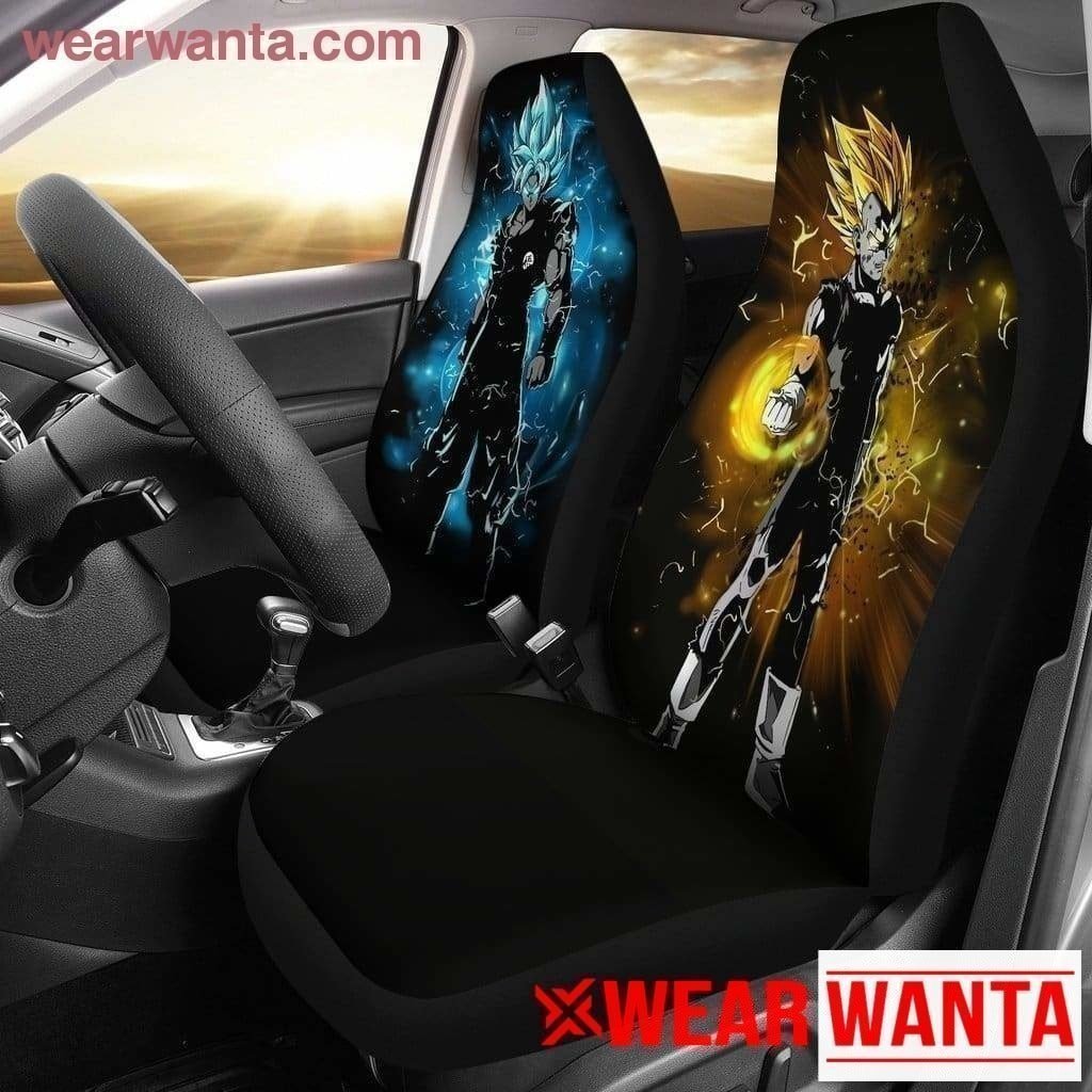 Goku Vegeta Dragon Ball Car Seat Covers Custom Anime Car Accessories NH1911-Gear Wanta