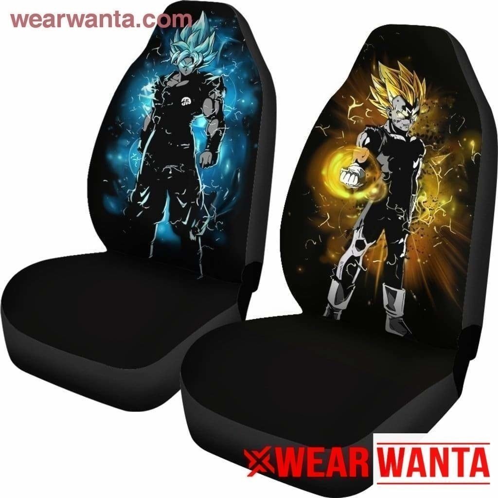 Goku Vegeta Dragon Ball Car Seat Covers Custom Anime Car Accessories NH1911-Gear Wanta