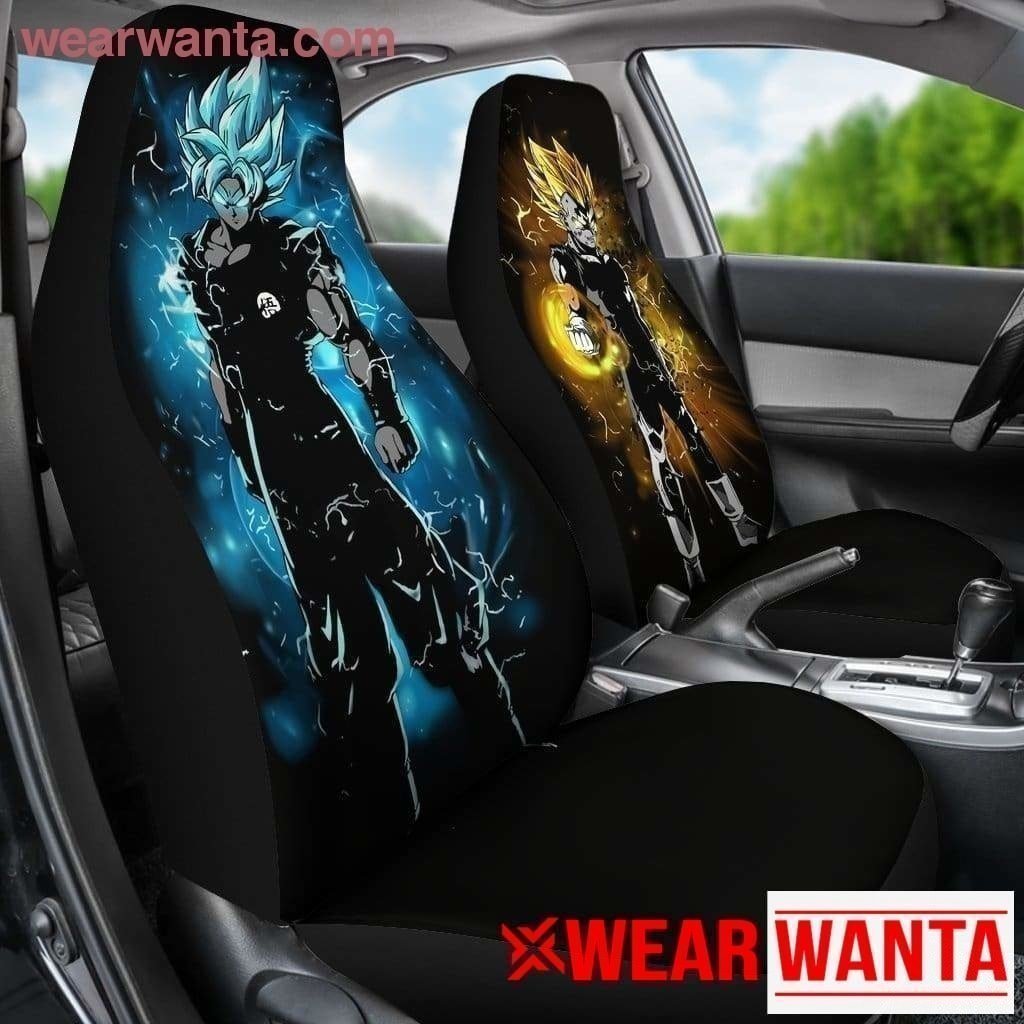 Goku Vegeta Dragon Ball Car Seat Covers Custom Anime Car Accessories NH1911-Gear Wanta