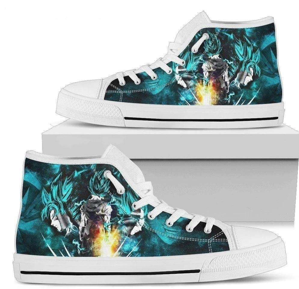 Goku Vs Vegeta High Top Shoes Anime Custom NH09-Gear Wanta