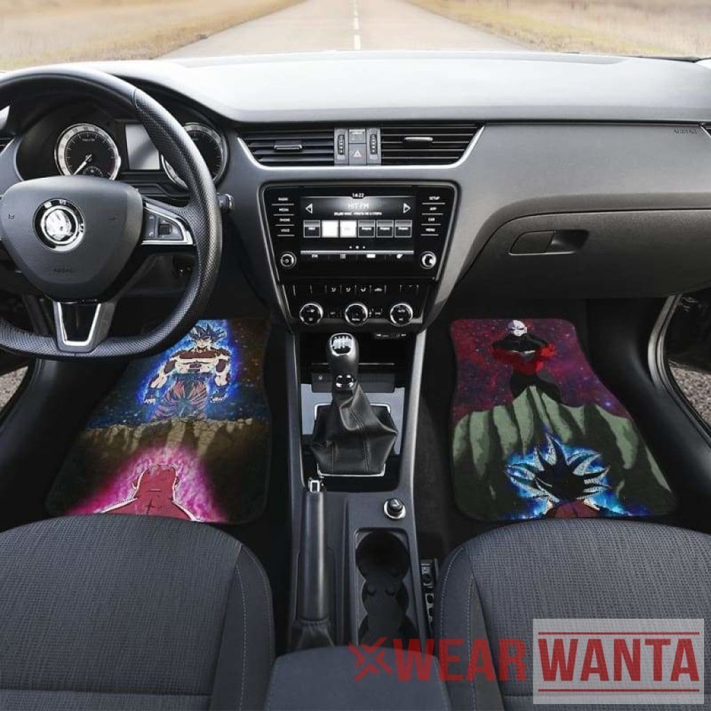 Goku vs Jiren Car Floor Mats Custom Dragon Ball Anime Car Accessories-Gear Wanta