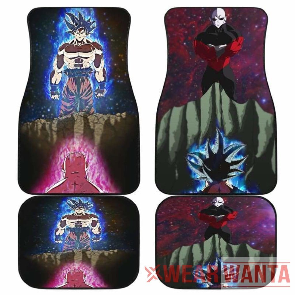 Goku vs Jiren Car Floor Mats Custom Dragon Ball Anime Car Accessories-Gear Wanta