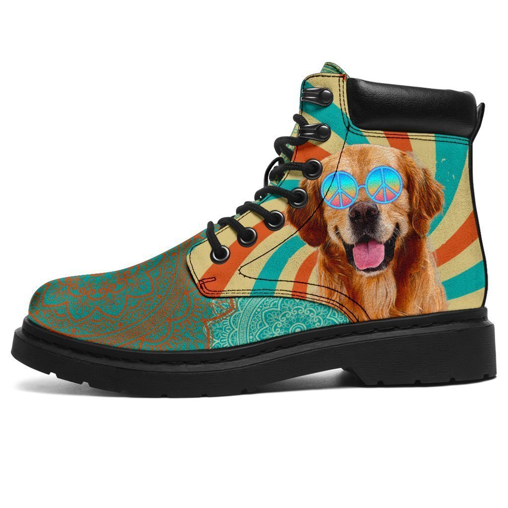 Golden Retriever Dog Boots Shoes-Gear Wanta