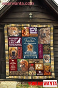 Golden Retriever Mommy Blanket Gift Idea For Dog Lover-Gear Wanta