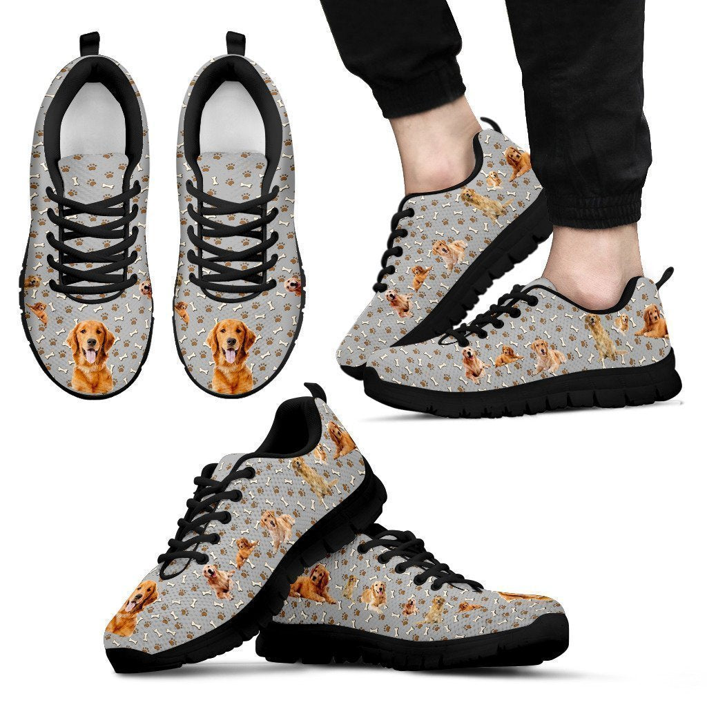 Golden Retriever Sneakers For Who Loves Dog-Gear Wanta