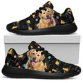 Golden Retriever Sneakers Sporty Shoes Funny For Golden Dog Lover-Gear Wanta