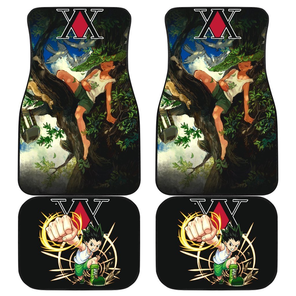 Gon Freecss Hunter X Hunter Uniform Car Floor Mats Anime-Gear Wanta