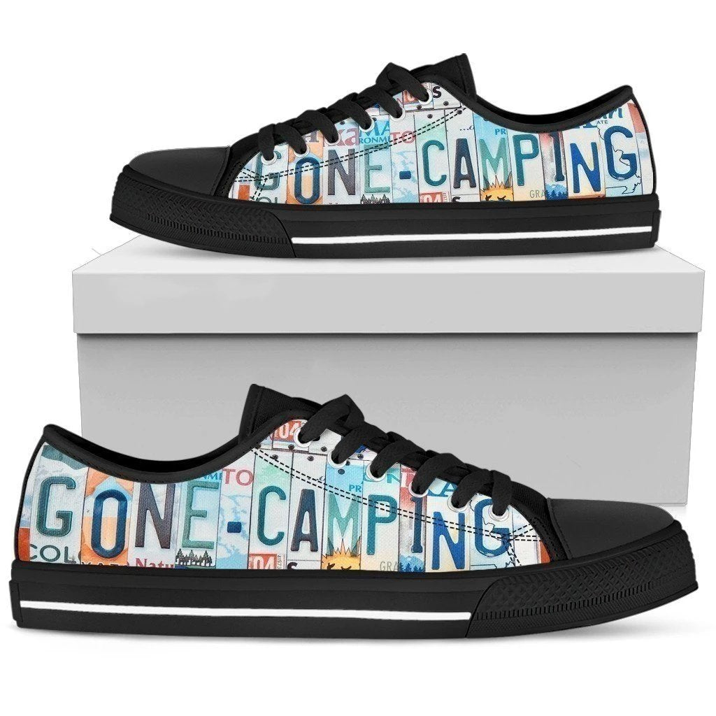 Gone Camping Women's Sneakers Style Gift NH08-Gear Wanta