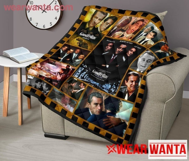 Goodfellas Vintage Movie Quilt Blanket-Gear Wanta