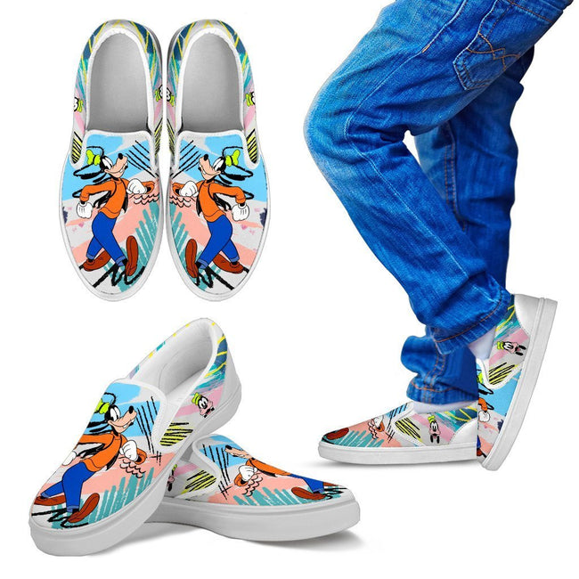Goofy Slip Ons Shoes Custom Idea-Gear Wanta