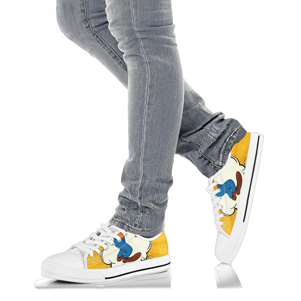 Goofy Sneakers Low Top Shoes Funny Gift Idea PT20-Gear Wanta