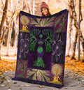 Graphic Art Tree of Life Fleece Blanket Amazing Gift Idea-Gear Wanta