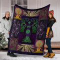 Graphic Art Tree of Life Fleece Blanket Amazing Gift Idea-Gear Wanta