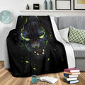 Graphic Black Panther Fleece Blanket Gift Idea-Gear Wanta