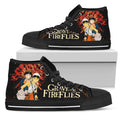 Grave of the Fireflies Sneakers Ghibli High Top Shoes Custom-Gear Wanta