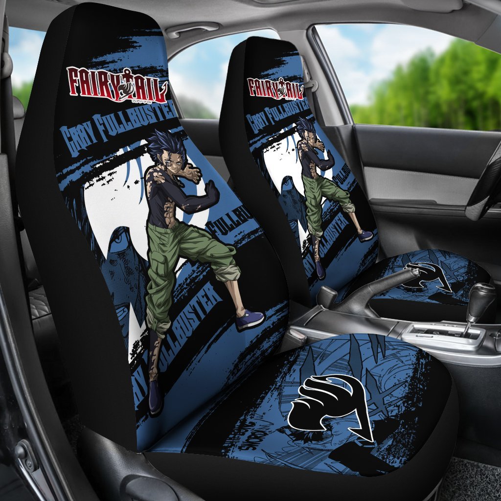 Gray Fullbuster Fairy Tail Car Seat Covers Gift For Nice Fan Anime-Gear Wanta