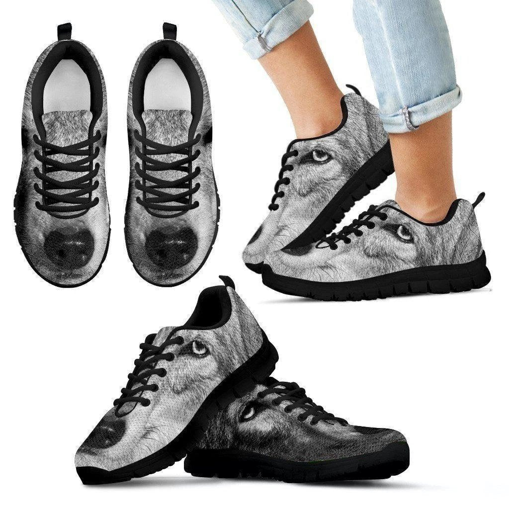 Gray Wolf Sneakers Black-Gear Wanta