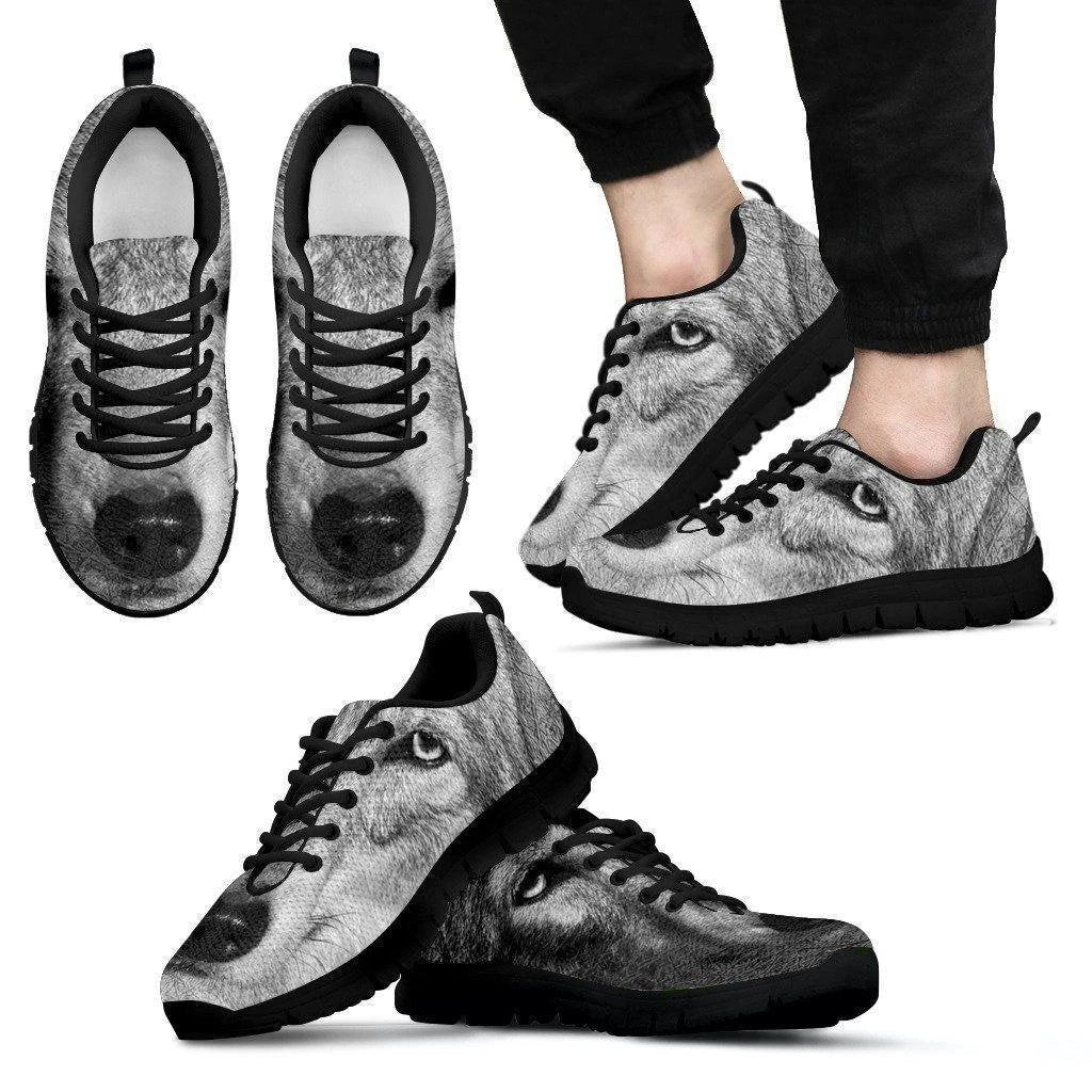 Gray Wolf Sneakers Black-Gear Wanta